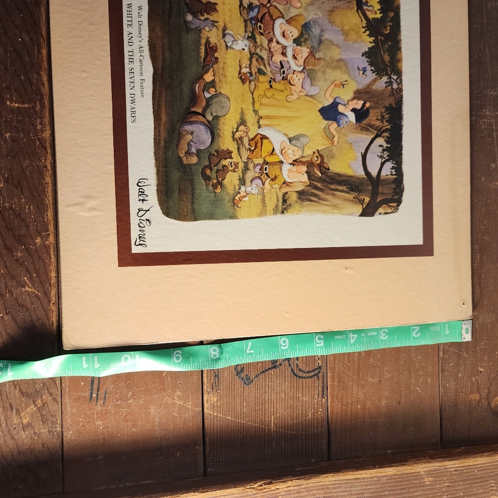 Disney Snow White and the Seven Dwarfs Art Print - Picture 5 of 15